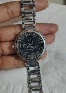 Silver &#39;Frence&#39; Watch