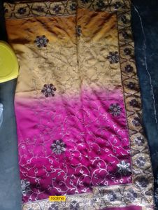 Ombre Embellished Saree🔥♥️ PRETTY SAREE