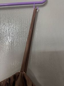 Vintage Brown &amp; Pink Dress