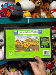 Factivity Land of the Dinosaurs Book and Jigsaw