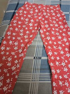 Floral Print Leggings (Set of 2)