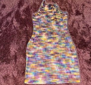 Shein Stylish Multicolor Bodycon Dress