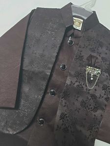 Boys' Festive Waistcoat Kurta Set