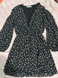 Mango Long Sleeve Dress