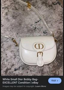 Dior Bobby Bag - White