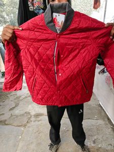 Navy Blue Quilted Vest