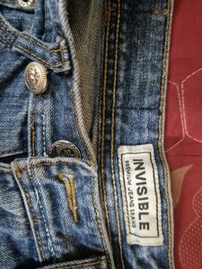 Distressed Denim Shorts