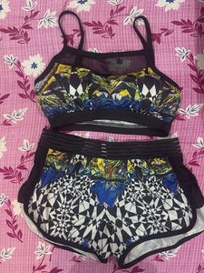 Printed Swimwear Set/bikini