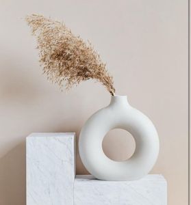 Ceramic Vase - Pure White