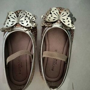 Girls Sparkly Butterfly Shoes