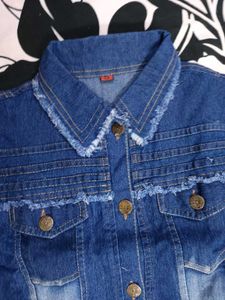 Unused Denim Jacket, Top,