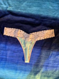 Cute Lacy Branded Thong