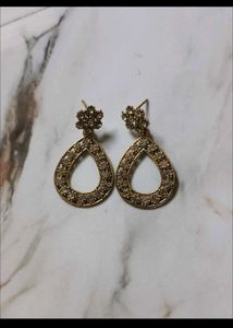 Silver Tone Boho Earrings