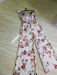 Floral Jumpsuit From Korea.