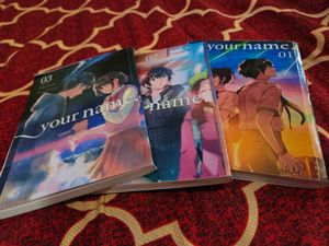 Your Name Manga Volumes 1-3