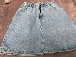 Denim Short Skirt For Women