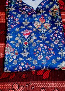 Floral Print Kurta and new sare