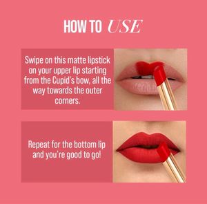 Myglamm Creamy Matte Lipstick Shade - Appletini.