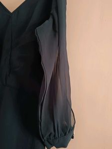 Elegant Teal Maxi Dress