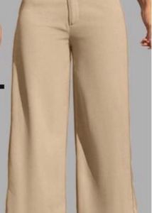 Wide Leg Trousers - Stylish & Comfy