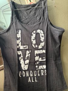Black Sleeveless Top