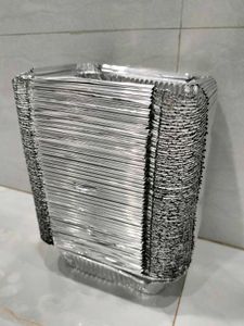 450ml Foil Containers(100 Pieces).