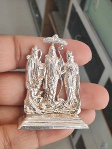 Silver Ram Darbar Murti