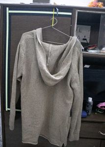 Cozy Hooded Knit Cardigan