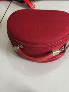 Red Fabric Pouch