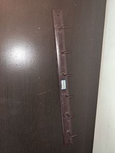 Mahavir Steel Wall Cloth Hangar 6 Hooks