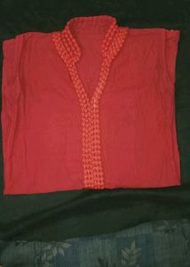 Red kurti💕🧿