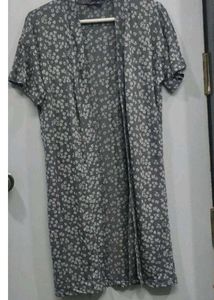 Floral Print  Front Open Shrug