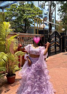 Designer Lehenga, diamond embellished blouse