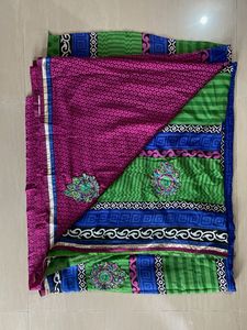 Floral Print Saree