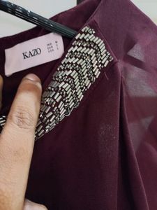 Burgundy Maxi Dress