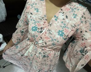 Floral Printed Dress💖🌸