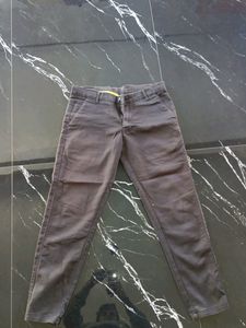 Brown Colour Ankled Pent At Low Price