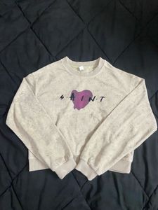 Stylish Cropped Pullover Sweater