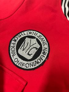 Long Varsity Jacket Dress