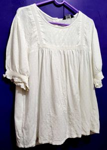 Vintage White Top Brand MAX Size Issues