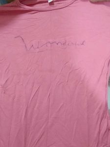 Pink Graphic T-Shirt