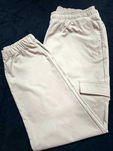Puma Beige Cargo Pants