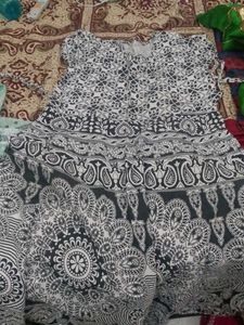 This Is A Cotton Frock For Formal Used Only