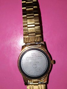 Elegant Gold-Tone Watch