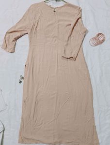 Peach Kurta Set