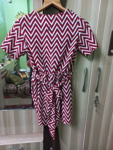 Chevron Print Top