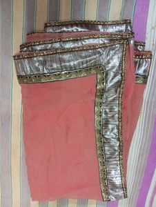 Peach Dupatta