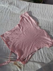 Pink Crop Top
