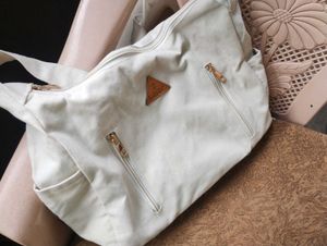 Beige Women Sling Bag