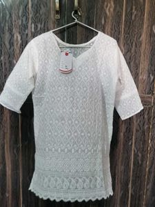 New Chikankari Kurti